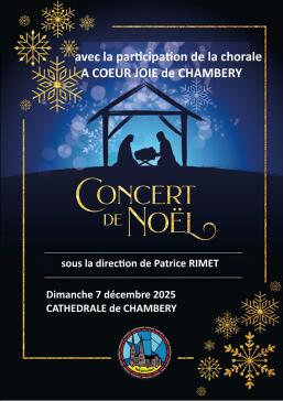 CONCERT de NOËL - CATHEDRALE de CHAMBERY
