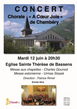 MESSE AUX CHAPELLES DE GOUNOD et MESSE ESTONIENNE DE SISACK